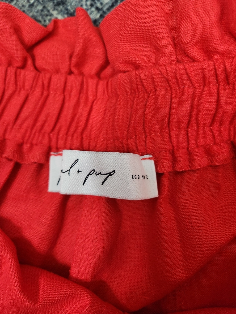Petal & Pup Chelsey Linen Blend Shorts - Picture 5 of 6